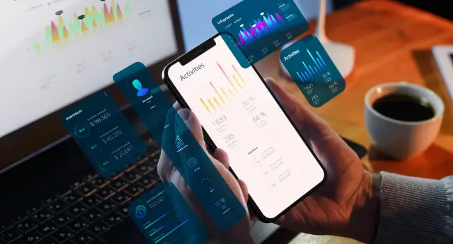 SaaS marketing strategies for cost-effective user acquisition showing growth metrics and reduced customer acquisition costs